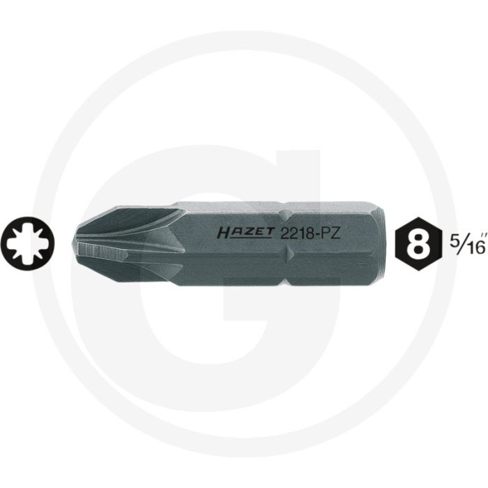 Hazet Bit PZ4 38mm Hazet Bit PZ4 38mm
