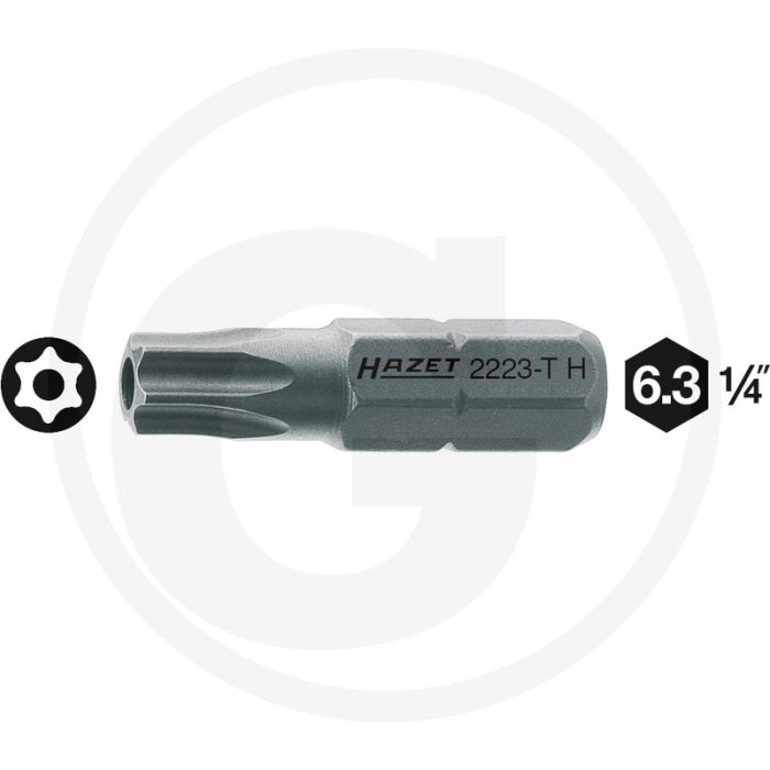 Hazet Bit 25mm T30H 5,52mm