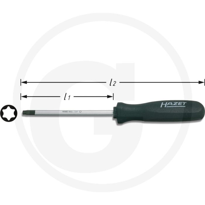 Hazet Schroevendraaier trinamic T 30 99 mm.
