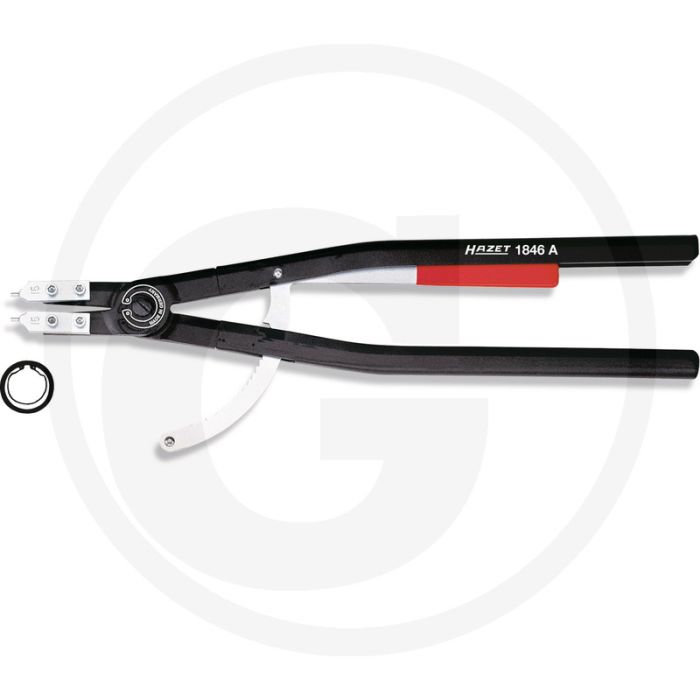 Hazet Tang voor borgringen 545 mm - Poedergecoat