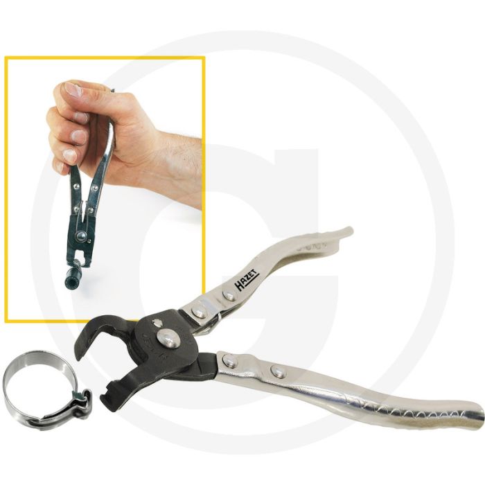 Hazet Clic-slangklemtang 175mm Klembereik 20mm