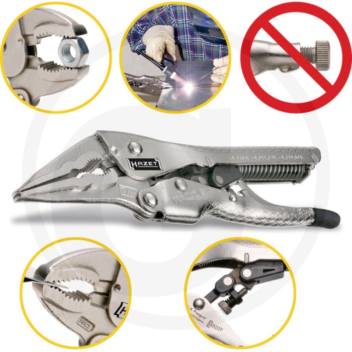 Hazet Griptang, zelfinstellend 192 mm.