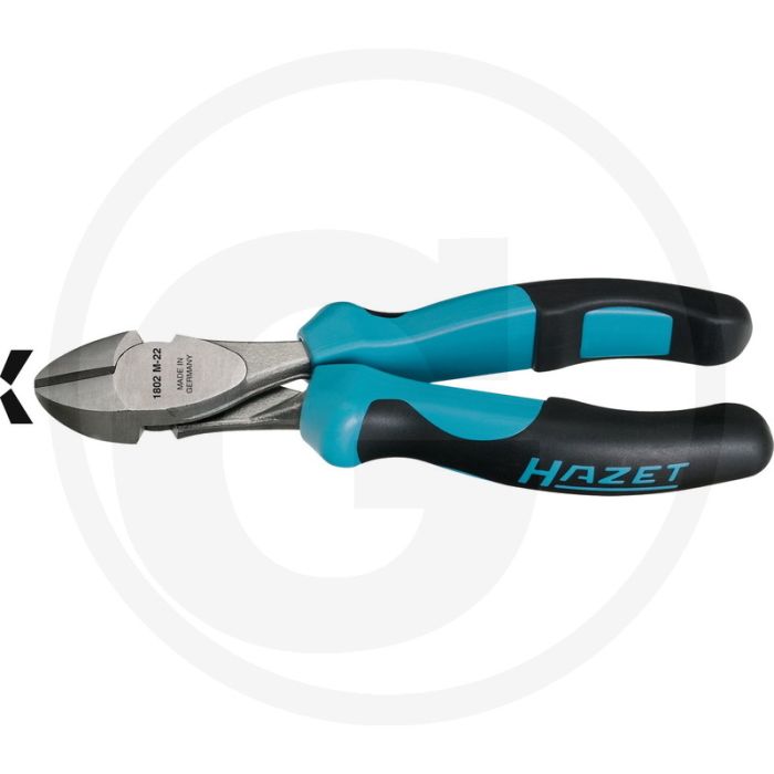 Hazet Krachtzijsnijtang 160 mm, Chroom-vanadium, DIN ISO 5749