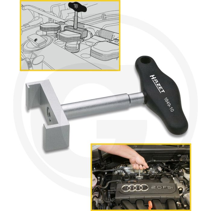 Hazet Bobinetrekker 102mm Verchroomd