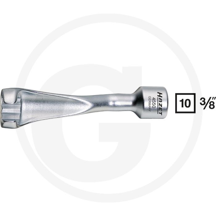 Hazet Inspuitleindingsleutel 115mm Chroom-vanadium