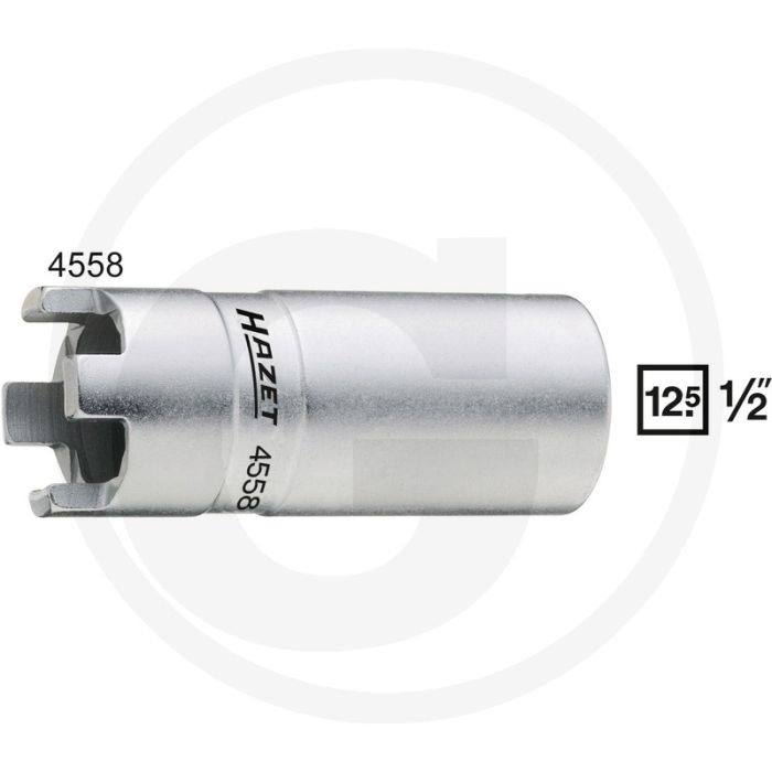 Hazet Verstuiverdop voor Mercedes en Man 72mm Chroom-vanadium.