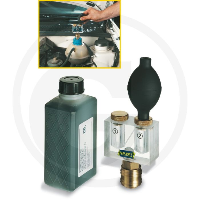 Hazet Cilinderkoplektester - Met drukmeter