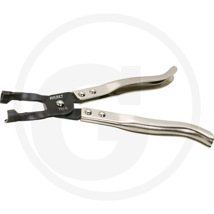 Hazet Klepsteelafdichtringtang 250 mm - Vernikkeld, bek gezwart