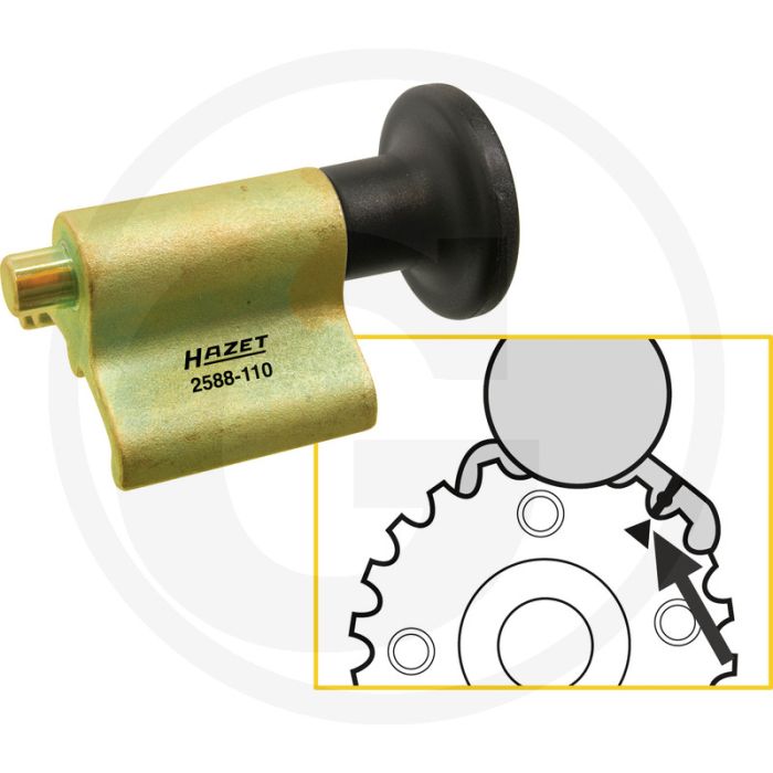 Hazet VW- / AUDI- / SEAT- / ŠKODA-krukasstop ∙ Motorafstelgereedschappen 2588 VW