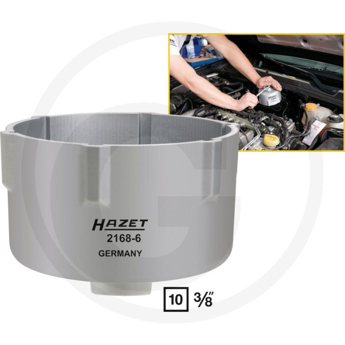 Hazet Brandstoffilterverwijderingsgereedschap 117.5 mm Diameter