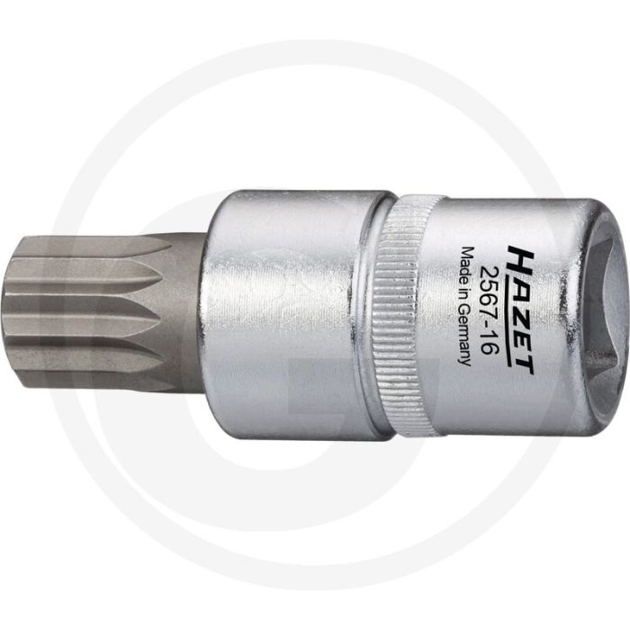 Hazet Olieservice dopsleutelbit 16mm Chroom-vanadium
