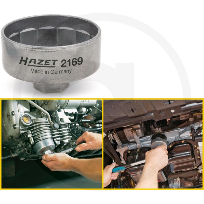 Hazet Oliefiltersleutel 74,4 mm Uitgang