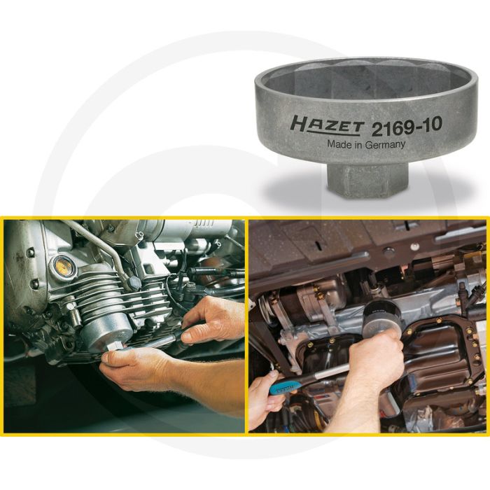 Hazet Oliefiltersleutel 82 mm Ø