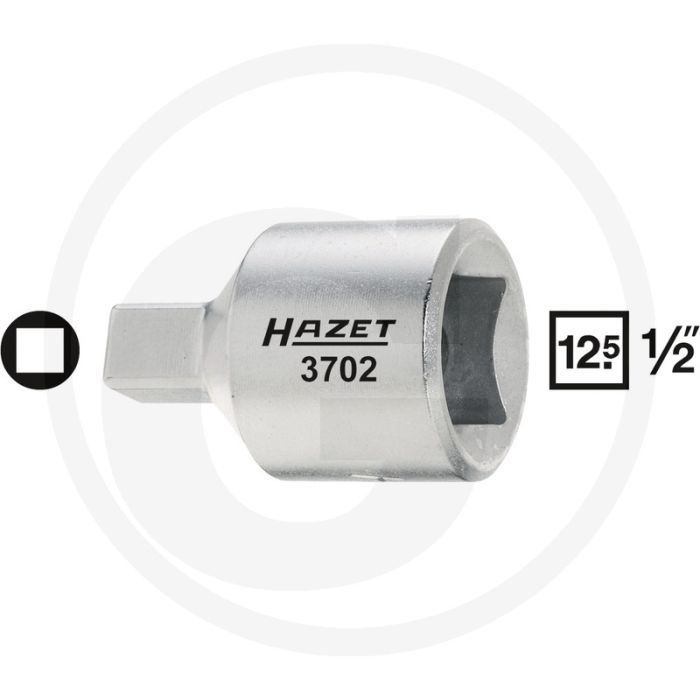 Hazet Carter-dopsleutelbit 8mm Chroom-vanadium