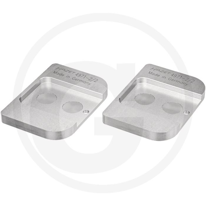 Hazet Adapterplatten Satz voor Doppelkolben Bremssätteln 100 x 72 mm