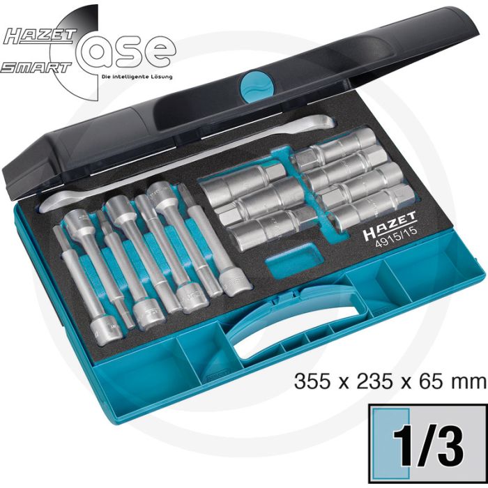 Hazet Schokdempergereedschapsset 355x235x65mm