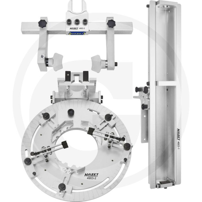 Hazet Stationaire universele veerspanner, 3-delig - Max. 3000 kg