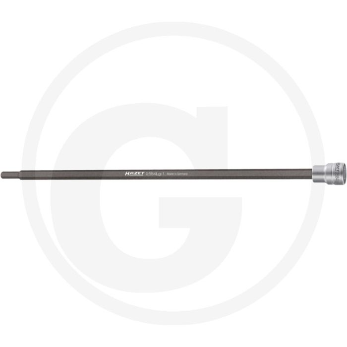 Hazet Schraubendreher-Einsatz 327mm Vierkant 10mm 6mm ∙ Made In Germany