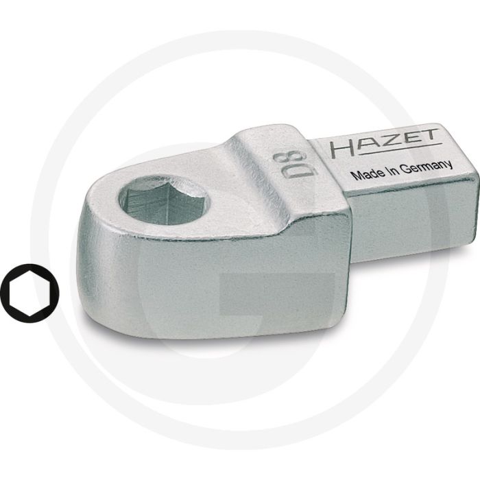 Hazet Insteekhouder voor bits - ISO 1173, 71 Nm, Verchroomd, Lengte 40.5 mm