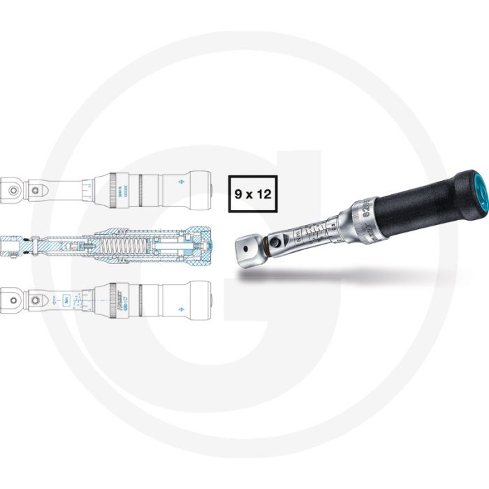 Hazet Momentsleutel 240mm DIN EN ISO 6789 4-40 Nm