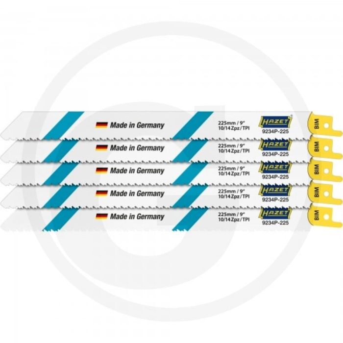 Hazet Set reciprozaagbladen (voor metaal)