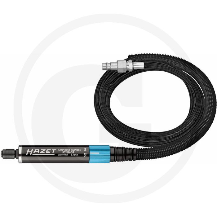 Hazet Staafslijper, recht - 6.3 bar, 30000 omw/min, 150 mm, 78.7 dB(A) Lp A Hazet Staafslijper, recht - 6.3 bar, 30000 omw/min, 150 mm, 78.7 dB(A) Lp A