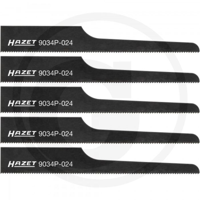 Hazet Set decoupeerzaagbladen 24T 93mm lang