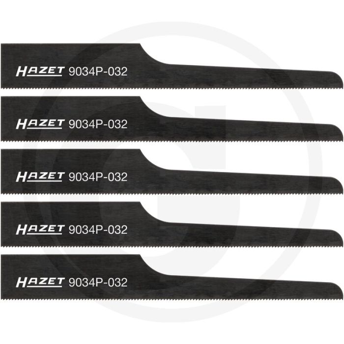 Hazet Set decoupeerzaagbladen + 32 tanden.