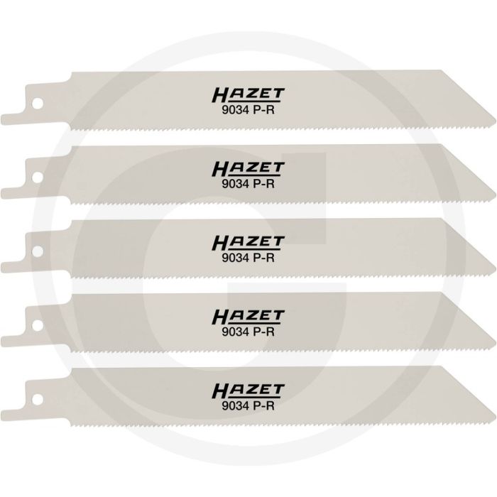 Hazet Decoupeerzaagbladen 18T/19x153mm - Voor metaal - 5 stuks