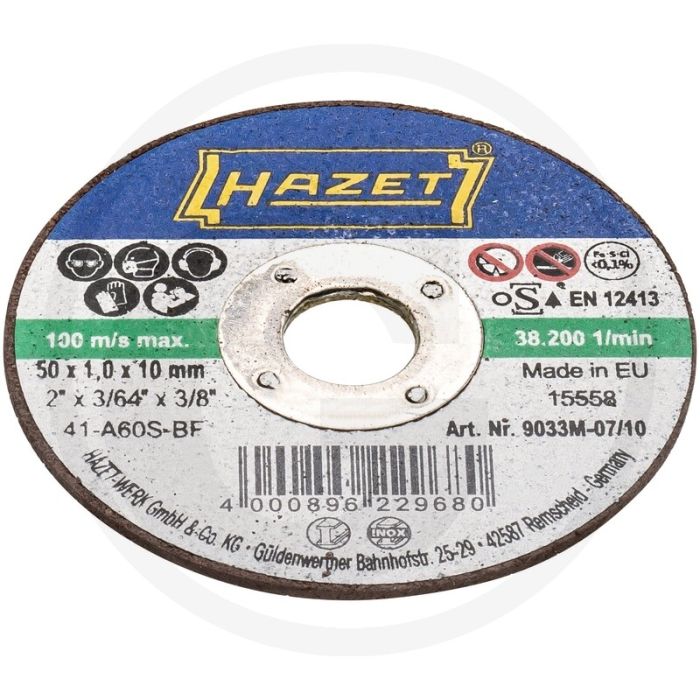 Hazet Mini doorslijpschijven set - 10 stuks.