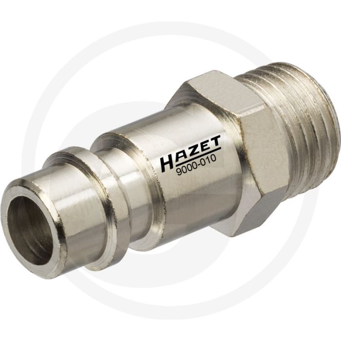 Hazet Aansluitnippel standaard • Staal, vernikkeld • 12,91 mm 1/4" Gewinde