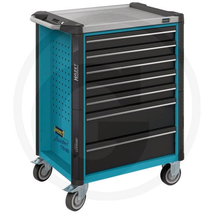 Hazet Werkzeugwagen 179NX-7 met 7 Schubladen & 1000 kg statische belasting Hazet Werkzeugwagen 179NX-7 met 7 Schubladen & 1000 kg statische belasting
