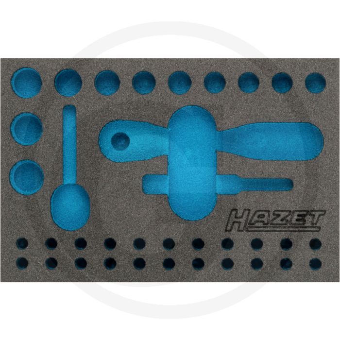 Hazet 2-componenten zachtschuiminleg - {{specificatie: kleur: zwart}}