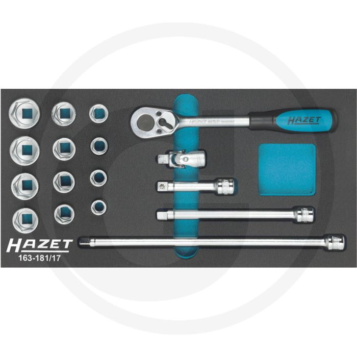 Hazet Dopsleutelset 342 mm.