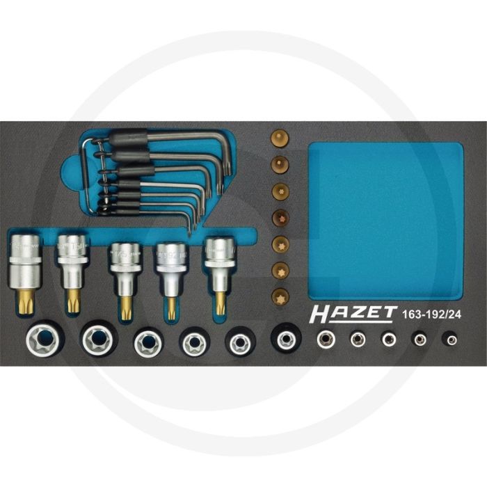 Hazet Werkzeug-Sortiment met Safety-Insert-System