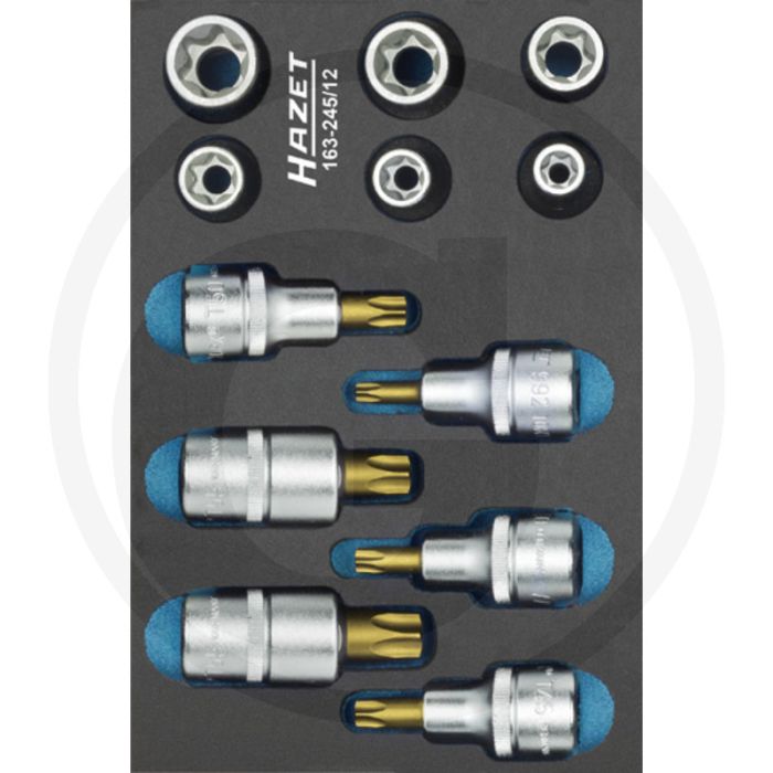 Hazet Schroefsleutel- / steeksleutelset 172 mm lengte