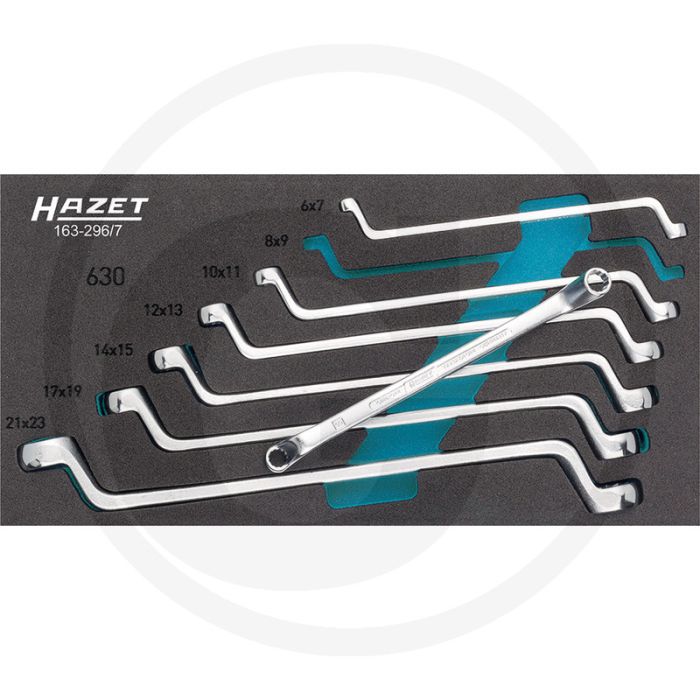 Hazet Dubbele-ringsleutelset 342 mm.