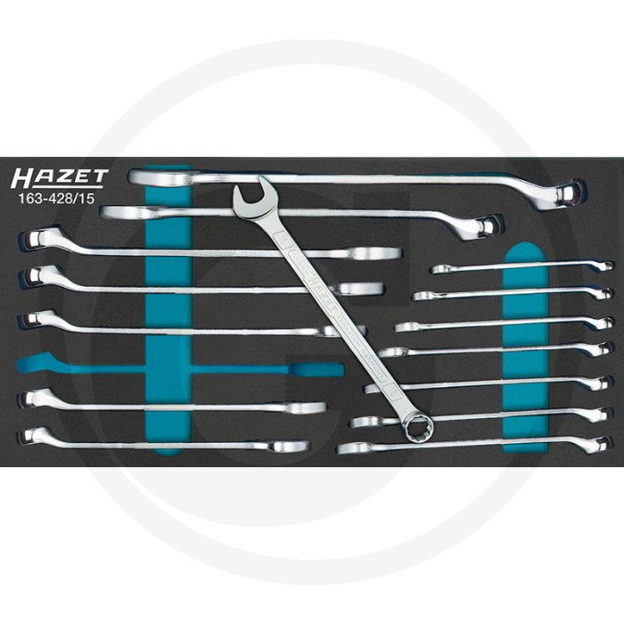 Hazet Ring-steeksleutelset 342 mm lengte