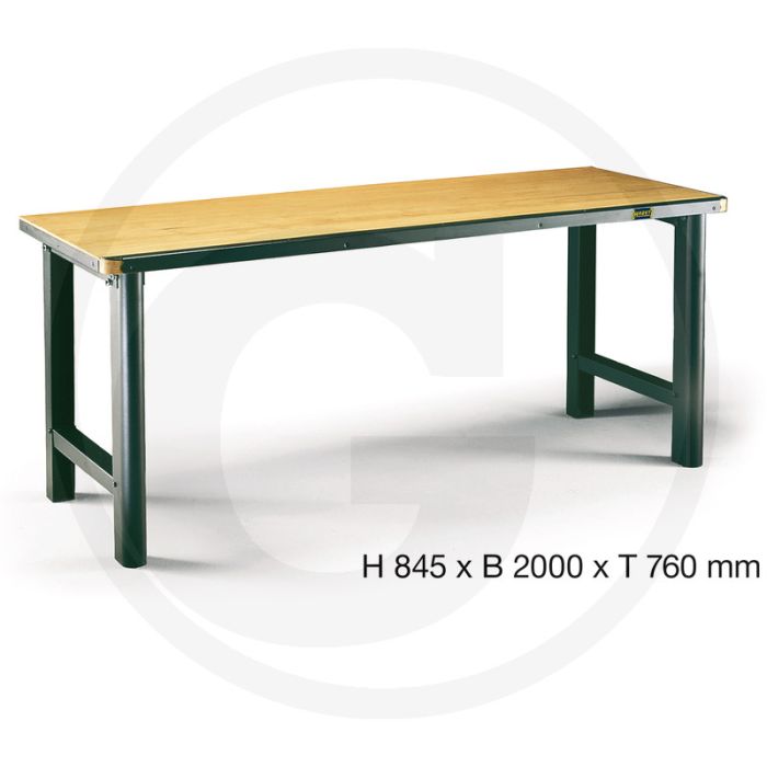 Hazet werkbank 2000x760x845mm