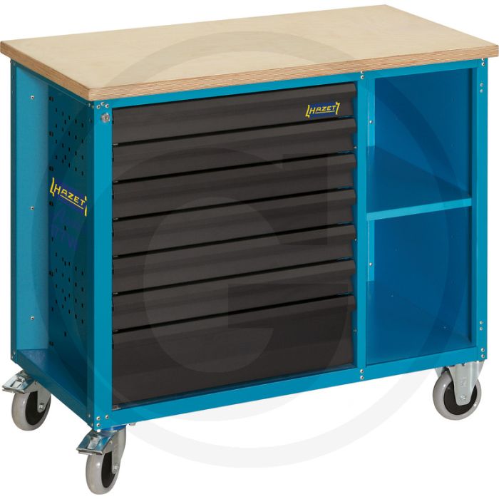 Hazet Werkbank, rijdend - 1040x520x934 mm