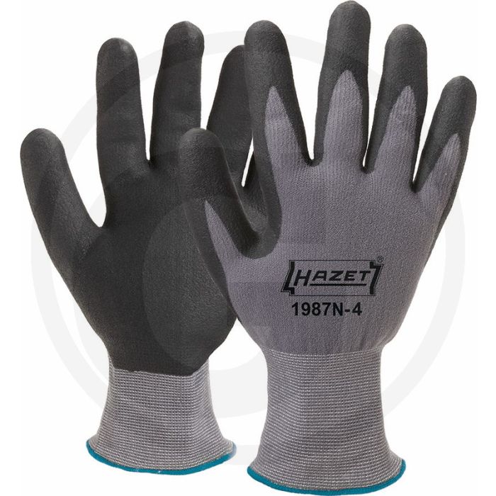 Hazet Handschoenen • Mikro-Schaum-Beschichtung, atmungsaktiv, wasserabweisend