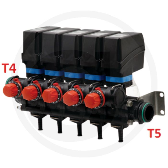 ARAG Sectieventiel (elektrisch, voor 5 secties)