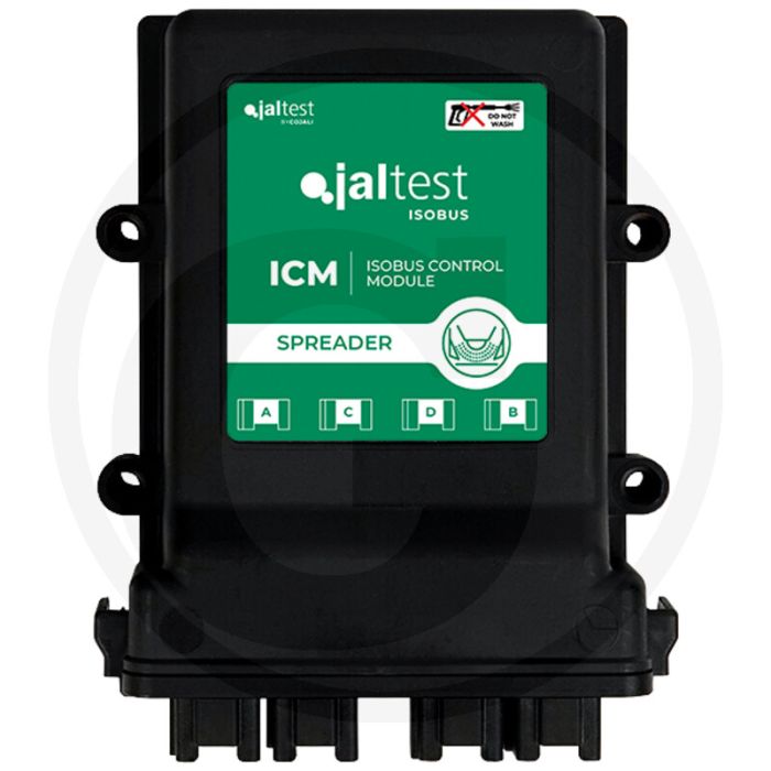 Jaltest ICM ECU Düngerstreuer - ISOBUS-Technologie, automatische Steuerung von Teilbreiten. Jaltest ICM ECU Düngerstreuer - ISOBUS-Technologie, automatische Steuerung von Teilbreiten.
