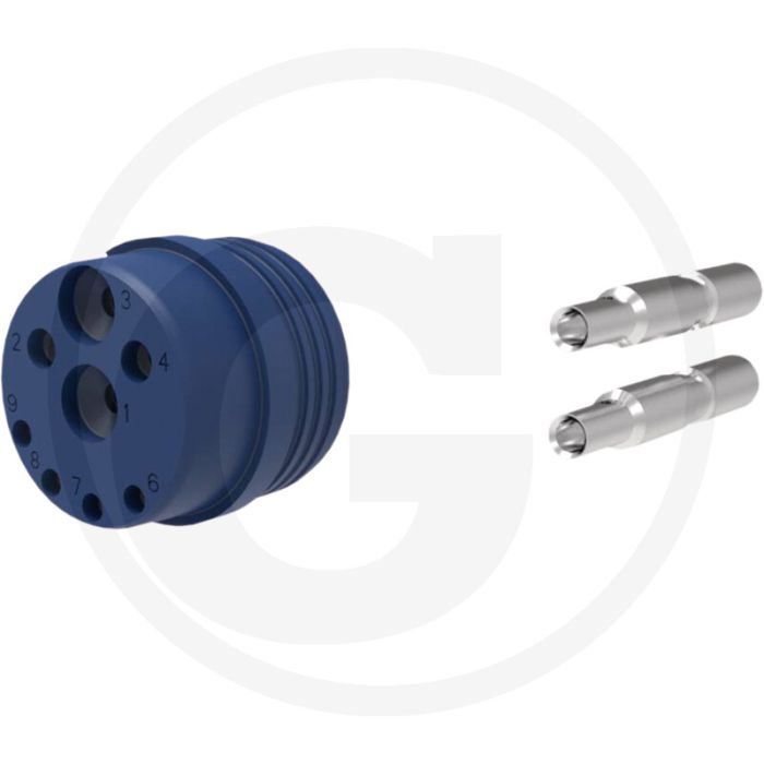 ERICH JAEGER Contactafdichting met PWR-contacten (Krimpcontacten, voor maximale kabelsnede van: 10,0 mm²)