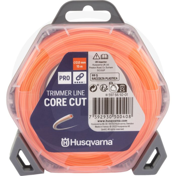 Husqvarna Nylonfaden Core-Cut (Faden-Ø 2,0 mm / 15 m)