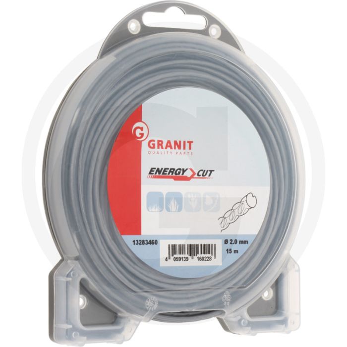 Energy Cut Trimmerdraad nylon 2,0mm 15m spiraalvormig