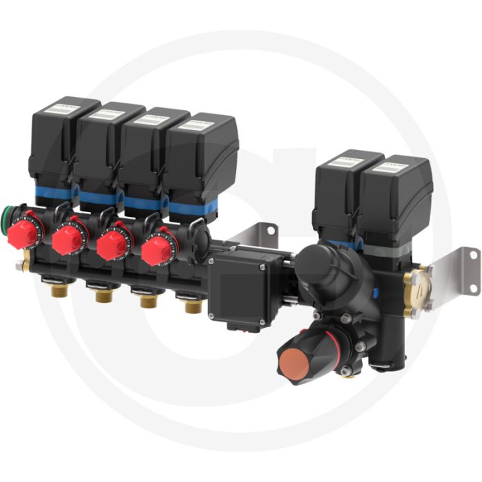 ARAG Proportioneel regelventiel serie 881 (elektrisch, 2-weg, debietmeter ORION 2)