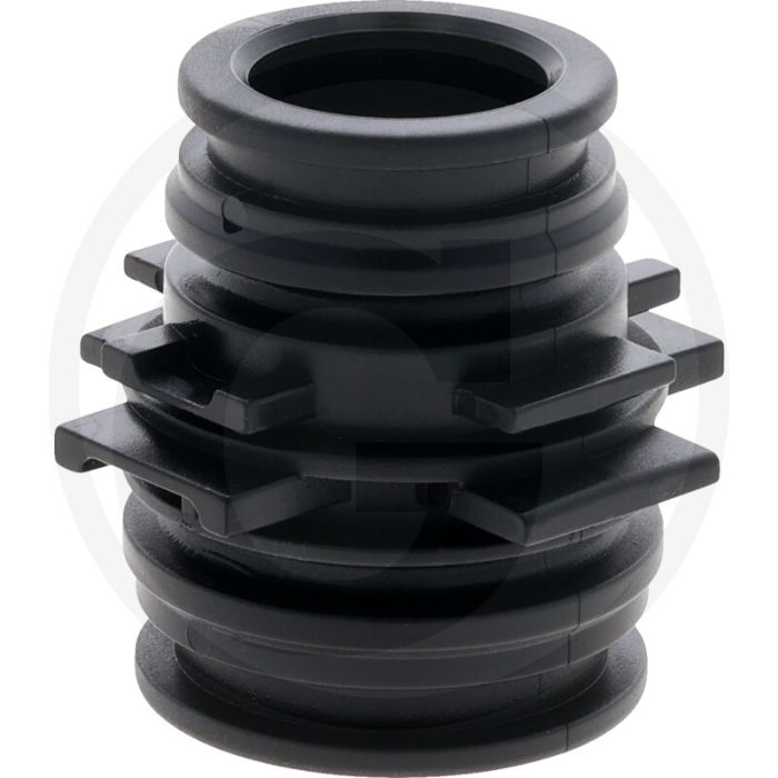Tecomec Verloopsok V-deel T4 naar T3 18mm. O-ringen apart bestellen!