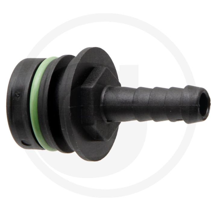 Tecomec V-deel T2 met slangtule Ø 13mm (recht)