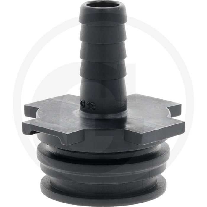 Tecomec V-deel T4 met slangtule Ø 13mm (recht)